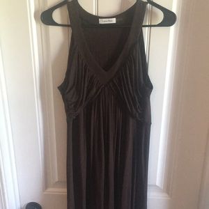 Calvin Klein Soft Knit Mocha Sundress 14